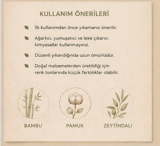 Kullanım Önerileri kartı